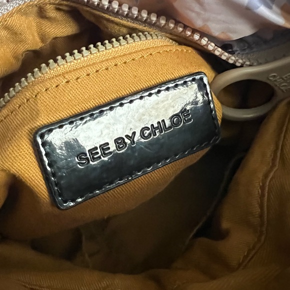 See By Chloe Floral Puffer Bag with Lamb Charm - Picture 12 of 13